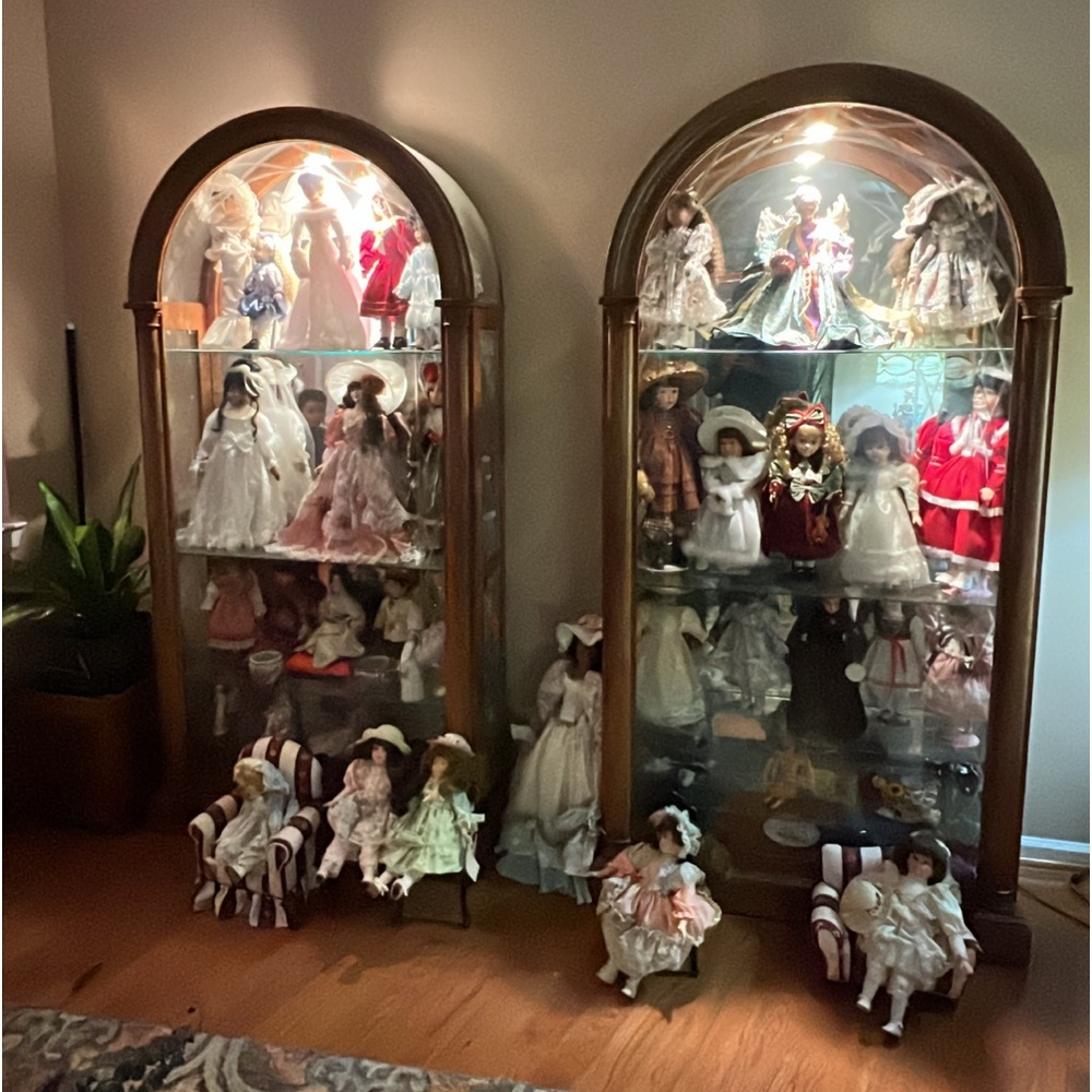Huge Porcelain Doll Collection For Sale Very Exclusive